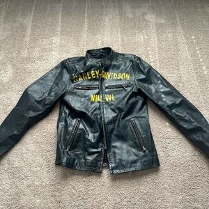 Harley-Davidson Black Leather Jacket
